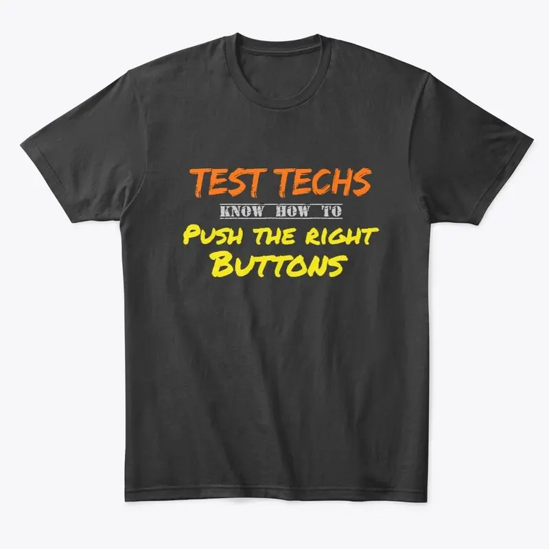 Test Techs Push Buttons